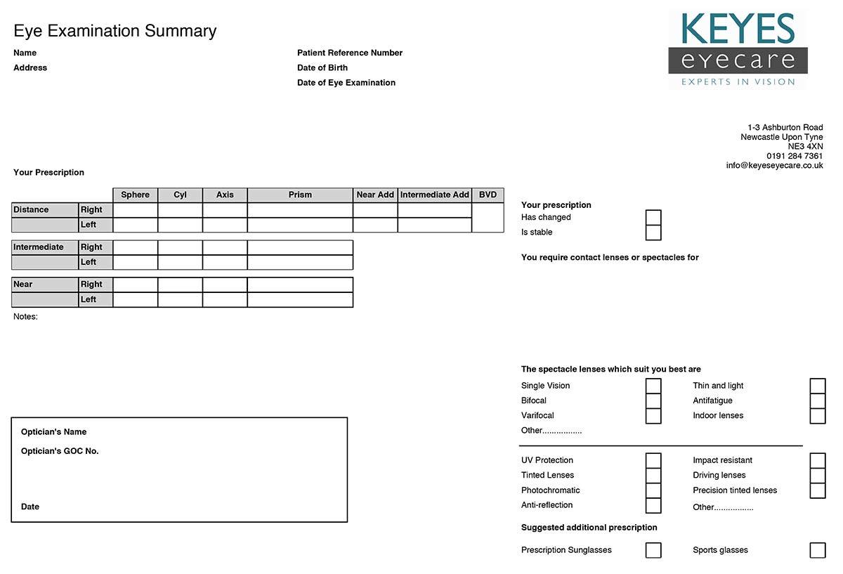 Your Vision About You Keyes Eyecare Opticians In Gosforth 